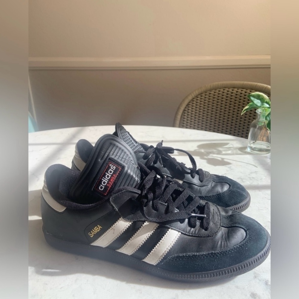 Adidas Samba Black and White Men's Shoes